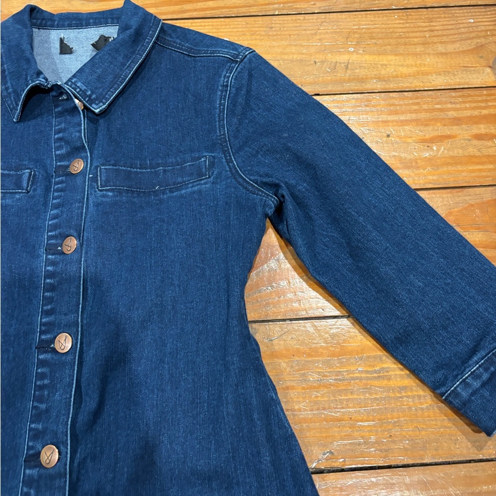 (1009)+DENIM DRESS+ - Picture 3 of 6